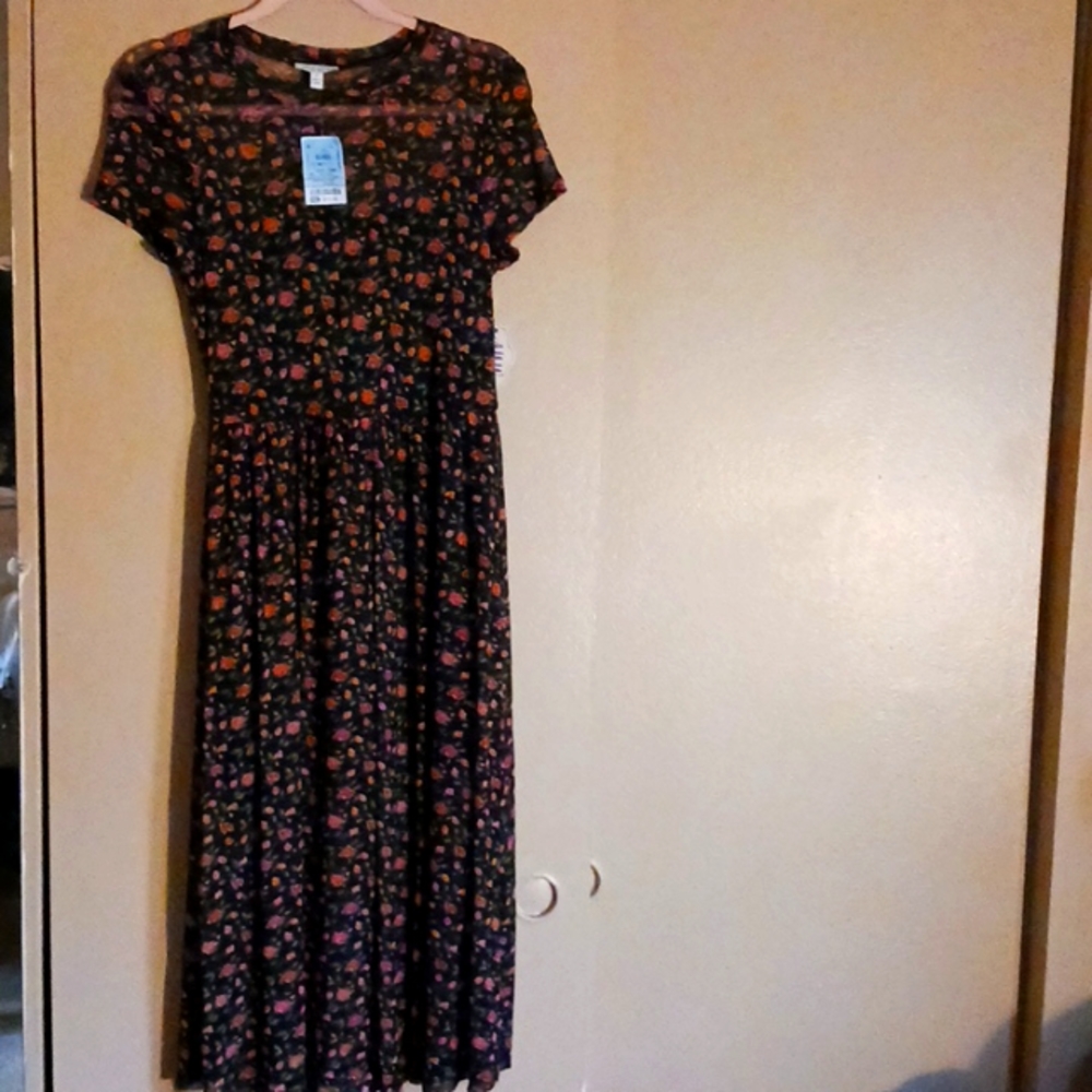 Sheer flowy dress